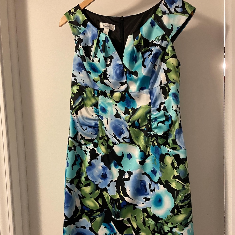 Floral cocktail dress